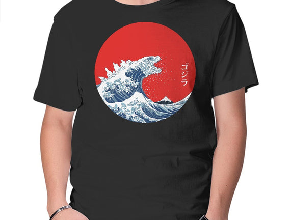 Hokusai Gojira-Variant