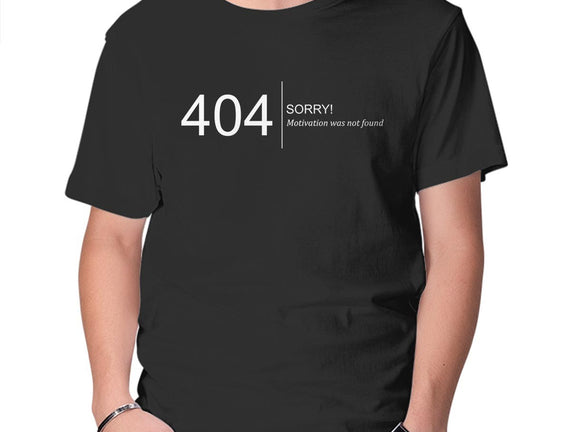 Error: Motivation Not Found