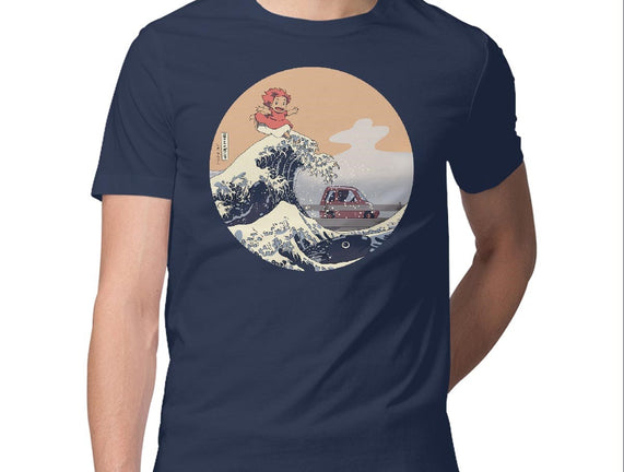 On the Cliff by the Sea