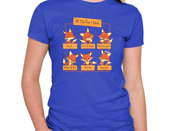 All The Fox I Give