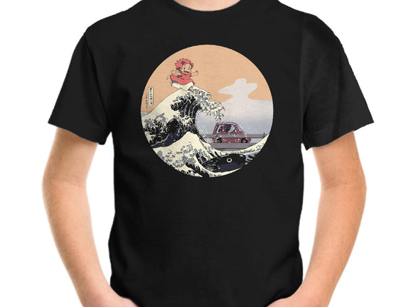 On the Cliff by the Sea