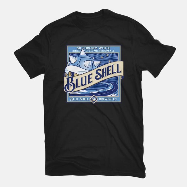 Blue Shell Beer-youth basic tee-KindaCreative