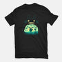 Totoro and His Umbrella-mens long sleeved tee-Arashi-Yuka
