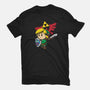 Hylian Hero-womens fitted tee-DrMonekers