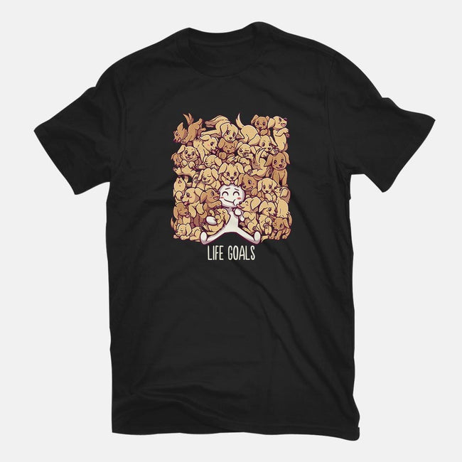 Life Goals-youth basic tee-TechraNova