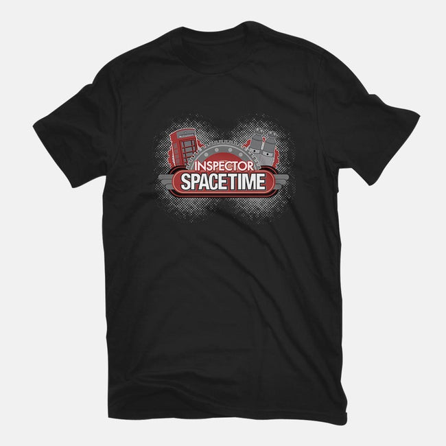Inspector Spacetime-womens basic tee-elfwitch