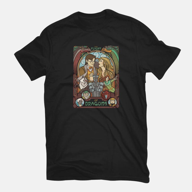 The Flight of Dragons-youth basic tee-ursulalopez