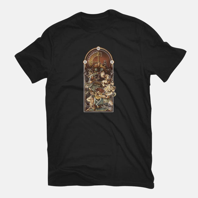 Save Our Past, Present, and Future-womens fitted tee-Creative Outpouring