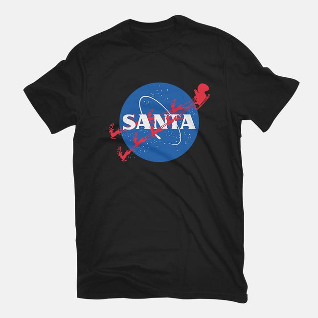 Santa's Space Agency-mens basic tee-Boggs Nicolas