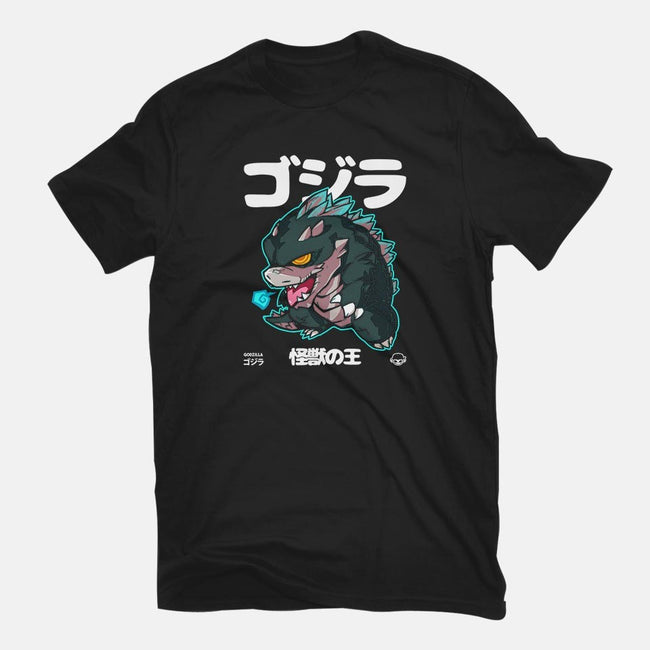 Chibi Kaiju King-womens basic tee-mankeeboi