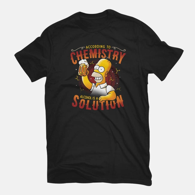 Beer Chemistry-womens fitted tee-eduely