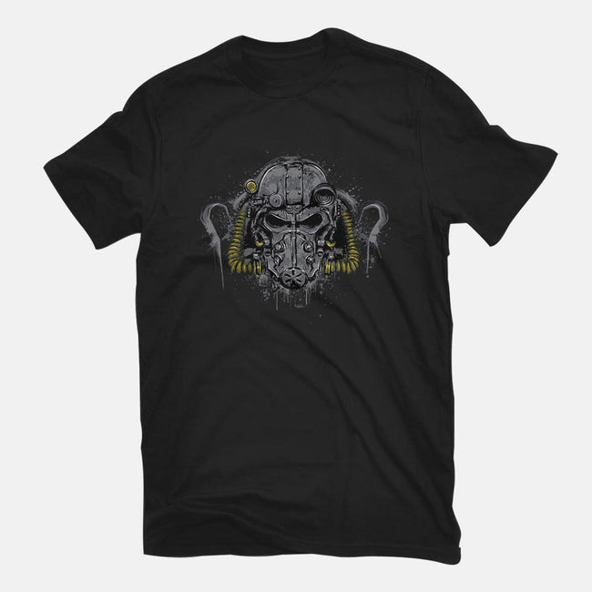 T-60 Power Armor-mens long sleeved tee-DrMonekers