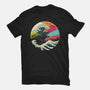 Retro Wave Kaiju-mens basic tee-vp021