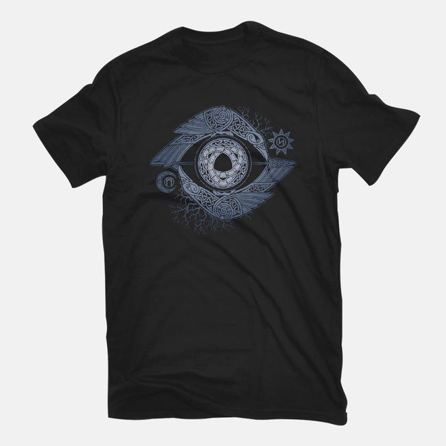ODIN'S EYE-mens long sleeved tee-RAIDHO