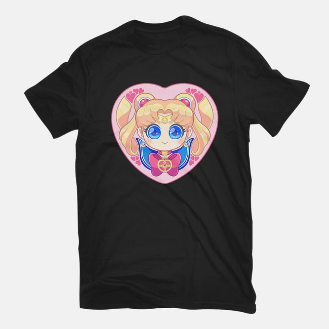 Moon Love-womens basic tee-strawberryquiche