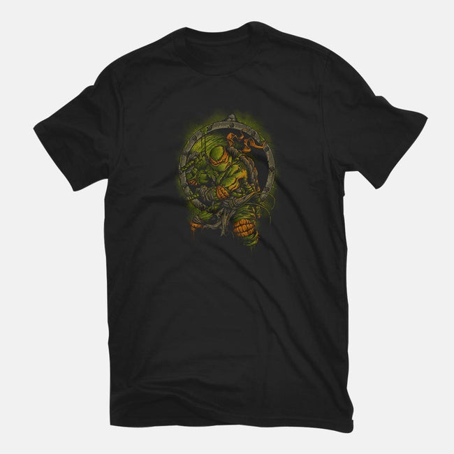 Turtle Titan-mens basic tee-coldfireink