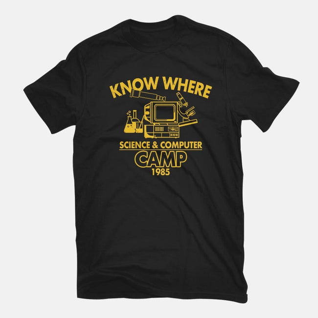 Know Where Camp-mens basic tee-Boggs Nicolas