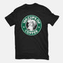 100 Cups of Coffee-mens basic tee-Barbadifuoco
