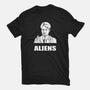 Aliens-mens basic tee-BrushRabbit