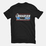 Librarian Party-mens basic tee-BootsBoots