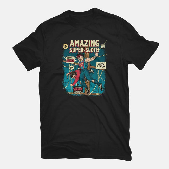 Amazing Super Sloth-youth basic tee-DonovanAlex