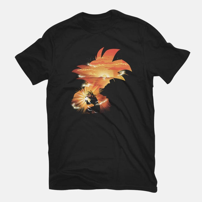 The First Super Saiyan-mens long sleeved tee-dandingeroz
