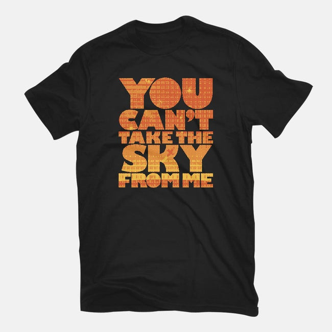 You Can't Take the Sky-womens fitted tee-geekchic_tees