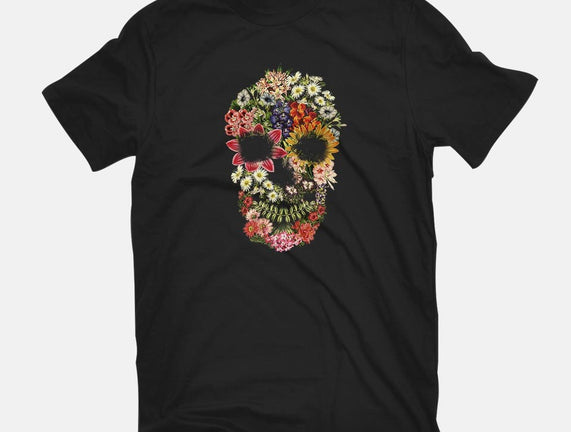 Floral Skull Vintage