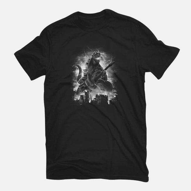 Rockzilla-mens premium tee-dandingeroz