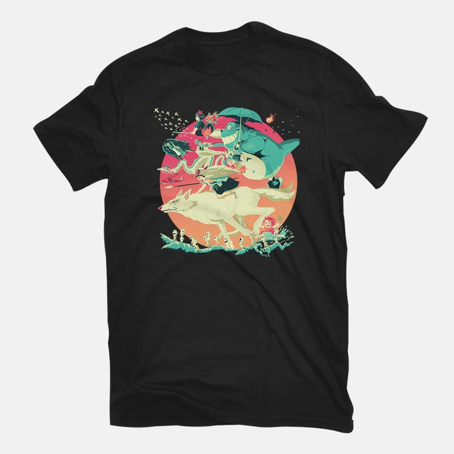 Spirited Race-mens basic tee-El Black Bat