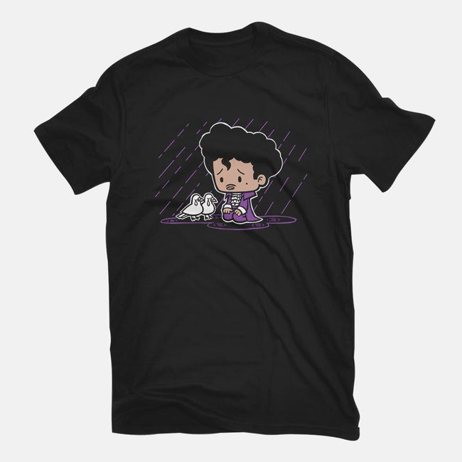 Purple Rain-youth basic tee-SuperEmoFriends