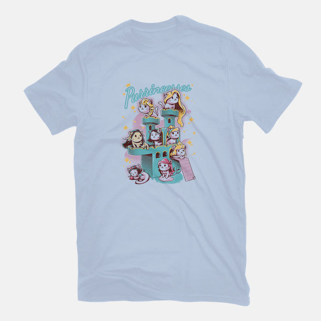 Purrincesses-mens basic tee-yumie