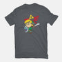 Hylian Hero-womens fitted tee-DrMonekers