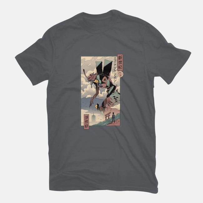 Eva Ukiyo-E-mens basic tee-vp021