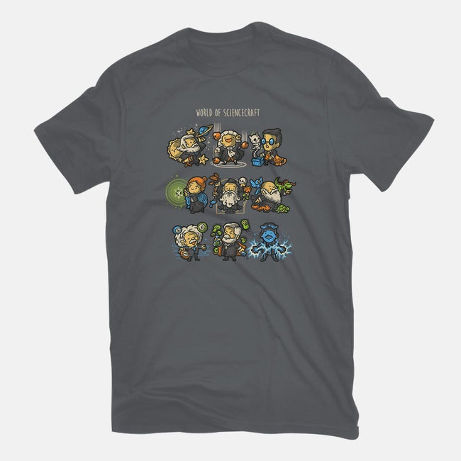 World of Sciencecraft-mens premium tee-Letter_Q
