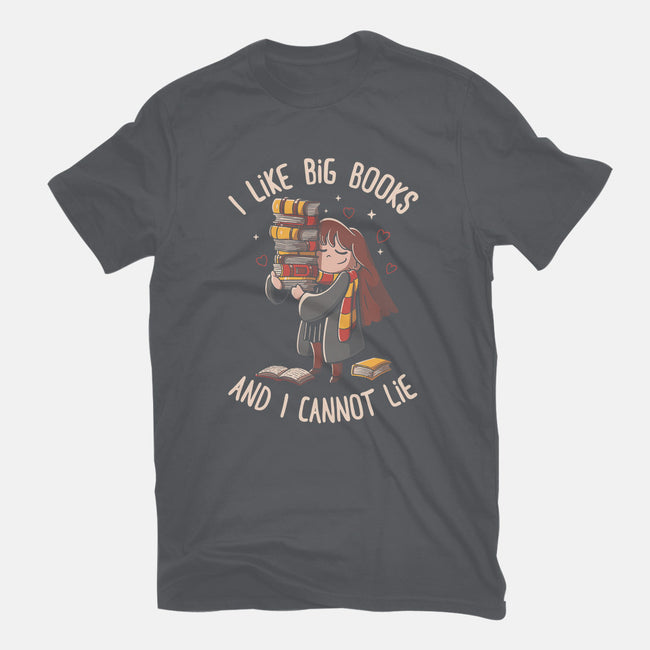 I Like Big Books-mens premium tee-eduely