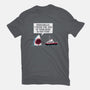 Polite Jaws-mens basic tee-DinoMike