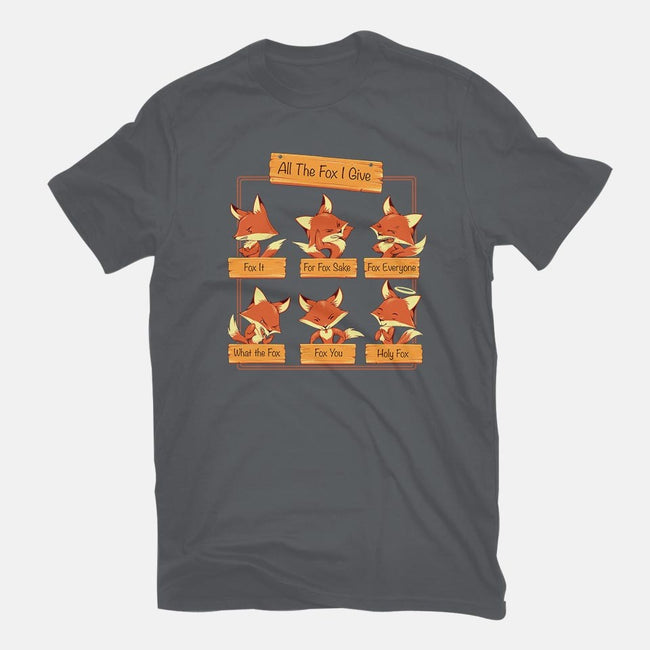 All The Fox I Give-youth basic tee-tobefonseca