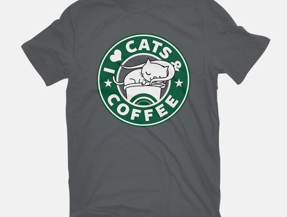 I Love Cats and Coffee