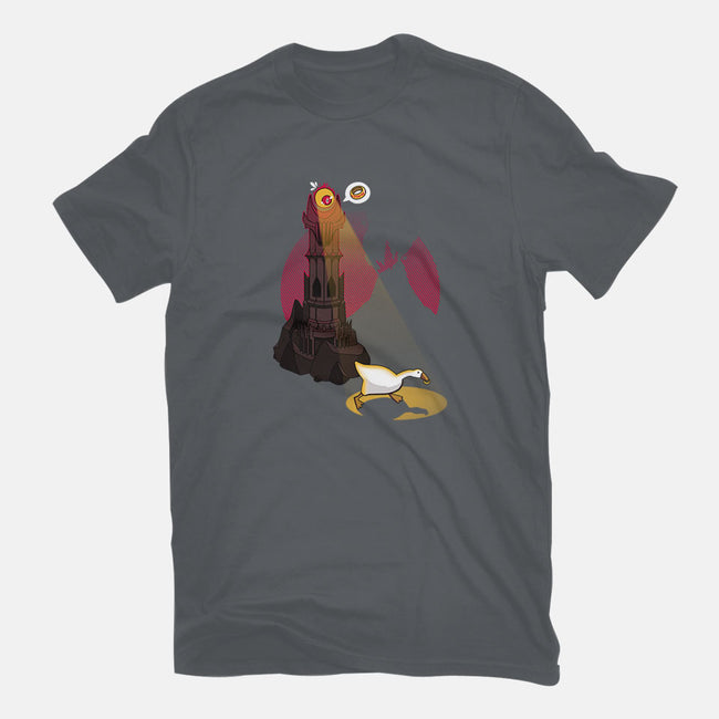 Lord of the Honks-mens basic tee-theteenosaur