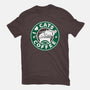 I Love Cats and Coffee-womens fitted tee-Boggs Nicolas