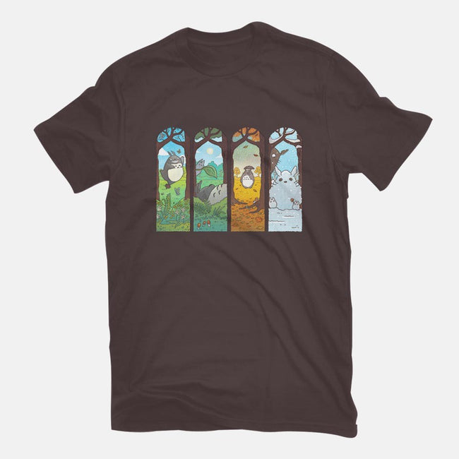 Spirit of the Seasons-youth basic tee-queenmob