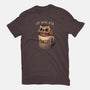 Night Owl-womens fitted tee-BlancaVidal