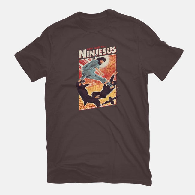 Ninjesus-mens premium tee-Mathiole