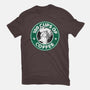 100 Cups of Coffee-mens basic tee-Barbadifuoco