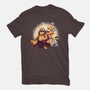 Lucca & Robo-womens basic tee-MeganLara