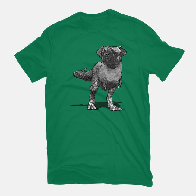 Pugussaurus Rex-mens basic tee-JCMaziu