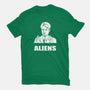 Aliens-mens basic tee-BrushRabbit