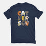 Cat Person-mens premium tee-queenmob