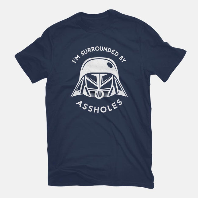 Surrounded By Assholes-mens long sleeved tee-JimConnolly